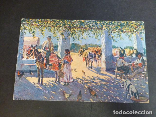 Postales: SEVILLA UN VENTORRILLO M. BERTUCHI POSTAL - Foto 1