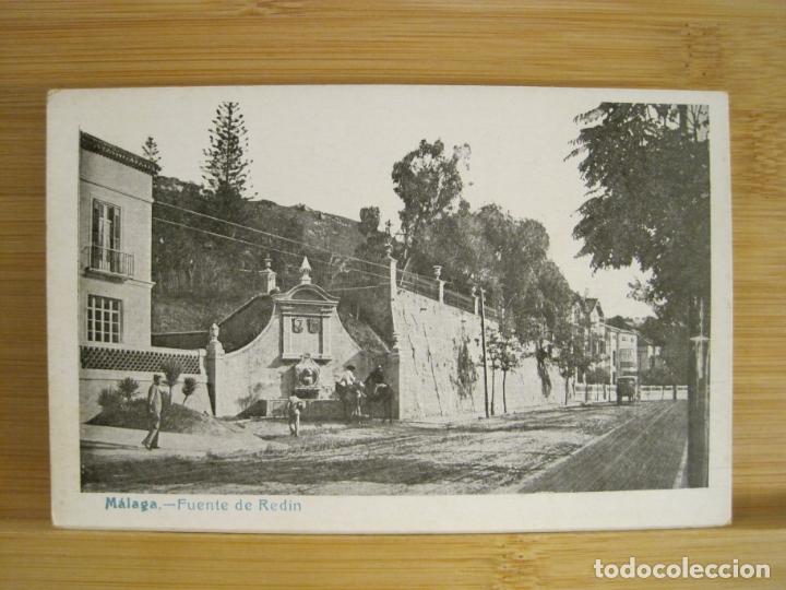 Postales: MALAGA-FUENTE DE REDIN-REVERSO SIN DIVIDIR-POSTAL ANTIGUA-(96.395)