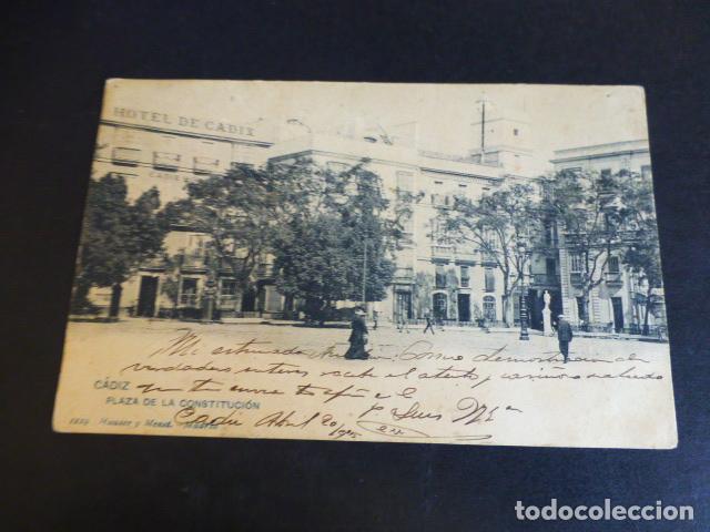 Postcards: CADIZ PLAZA DE LA CONSTITUCION