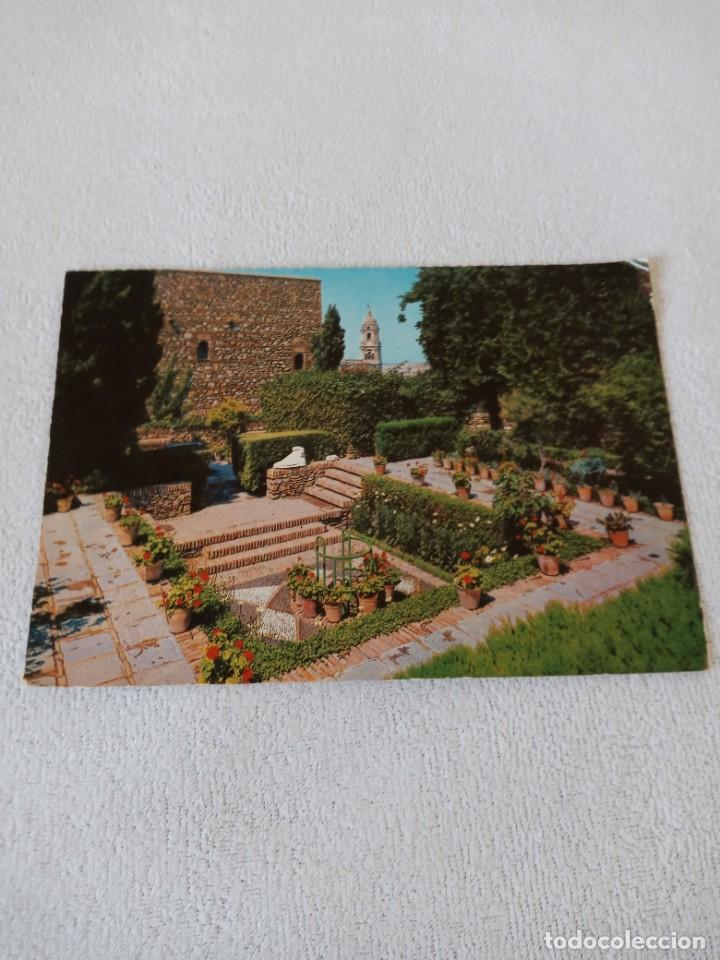 Postales: POSTAL ALCAZABA DE MALAGA 1963 - Foto 1