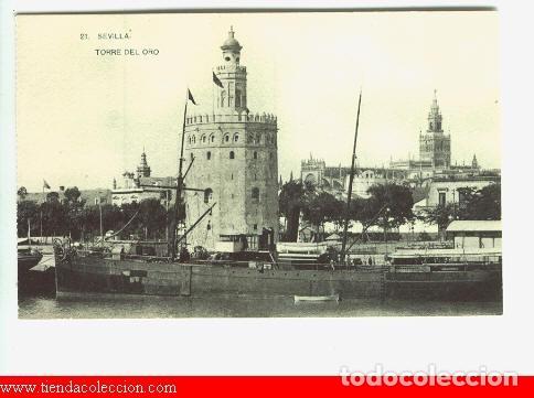 Postales: Sevilla.- Torre del Oro - Foto 1