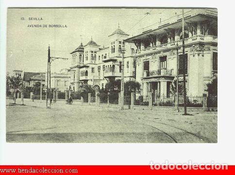 Cartoline: Sevilla.- Avenida de Borbolla