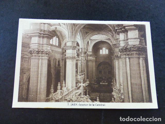 Postales: JAEN CATEDRAL INTERIOR - Foto 1