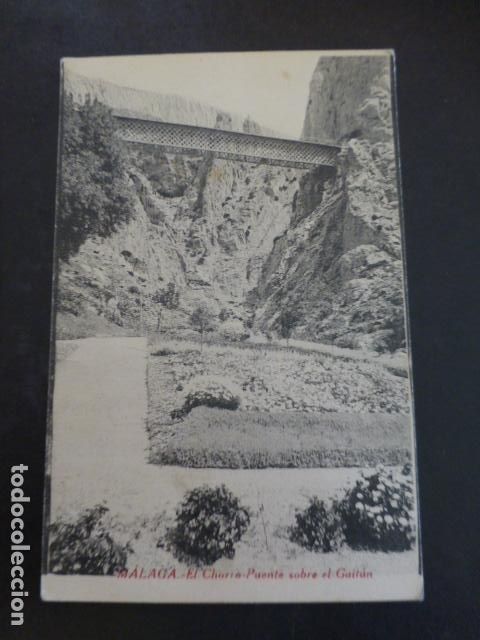 Postkarten: MALAGA EL CHORRO PUENTE SOBRE EL GAITAN
