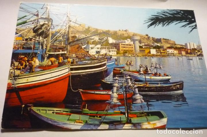 Postales: postal almeria.-puerto pesquero y alcazaba circulada
