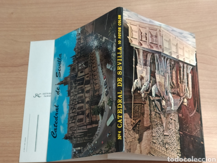 Postales: Libro postal acorde&oacute;n - 10 postales - Catedral de Sevilla - RC distribuci&oacute;n de ediciones - S/C