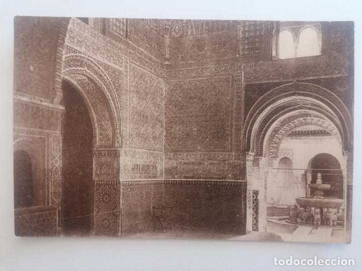 Postales: POSTAL GRANADA-ALHAMBRA SALA DE LAS DOS HERMANAS