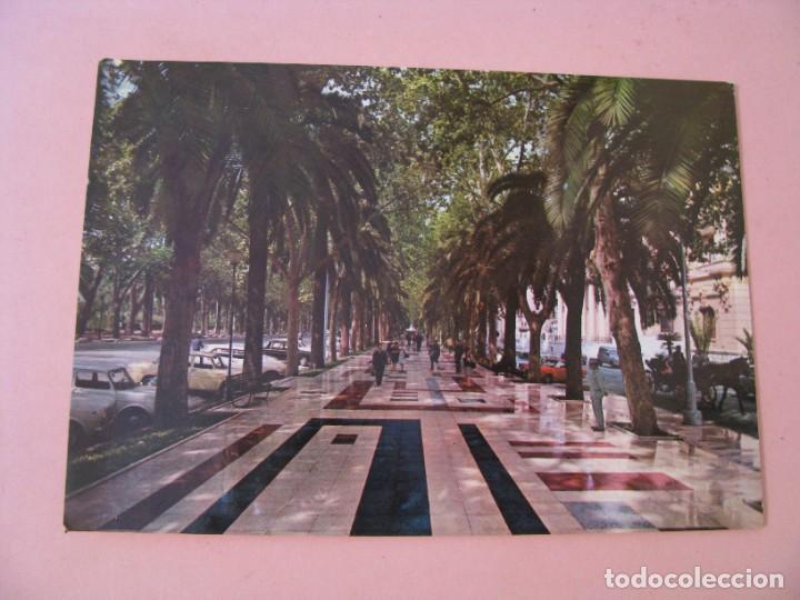 Postales: POSTAL DE MALAGA. PASEO DEL PARQUE. POSTAL INTER.