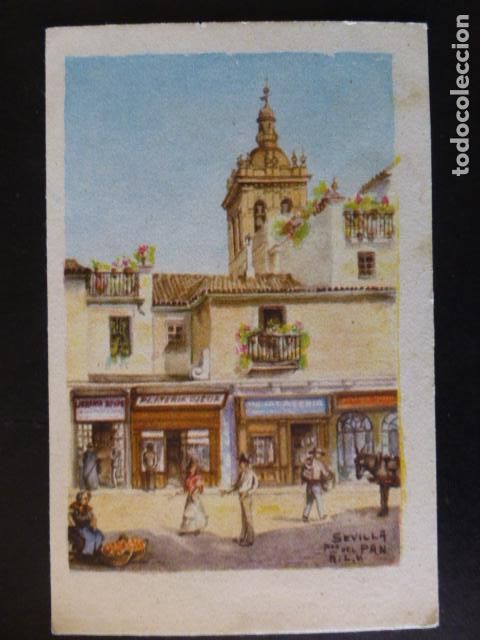 Postales: SEVILLA PLAZA DEL PAN - Foto 1