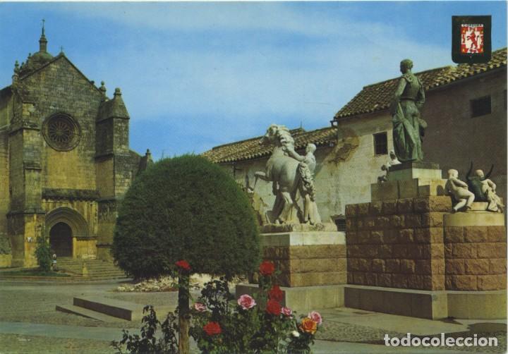 Postales: N&ordm; 825-C&Oacute;RDOBA. Monumento a Manolete e Iglesia de Santa Marina. Escrita en 1981. ED. A. SUBIRATS CAS