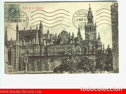 Postkarten: Sevilla.- Vista de la Catedral