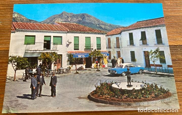 Postales: FOTO POSTAL DE BENALMADENA, PLAZA DE ESPA&Ntilde;A, N. 1840, POSTALES COSTA DEL SOL, NO CIRCULADA.