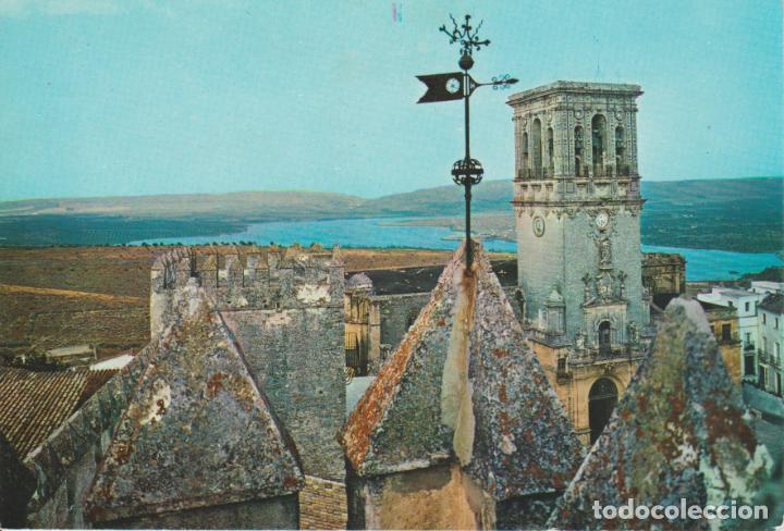 Postales: (18) ARCOS DE LA FRONTERA. TORRE DE SANTA MARIA Y ALMENAS DEL CASTILLO