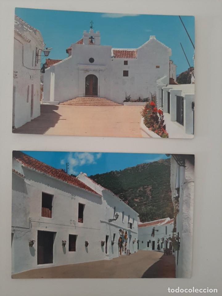 Postales: 2 POSTALES. MIJAS. M&Aacute;LAGA. SIN CIRCULAR - Foto 1