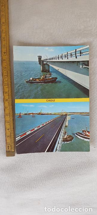 Postales: POSTAL. N&ordm; 69. PUENTE JOSE LEON DE CARRANZA. CADIZ. EDICIONES SICILIA. POST CARD