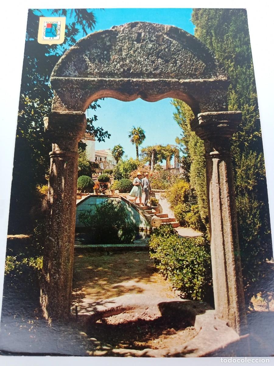 Postales: TARJETA POSTAL.№4 RONDA JARDINES DE LA CASA DEL REY MORO. A&Ntilde;O 1972 ED. DOMINGUEZ