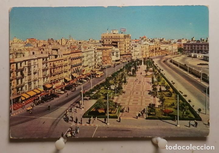 Postales: Postal Cadiz. paseo canalejas. regino sanchez. 8806 . A&ntilde;os 50.