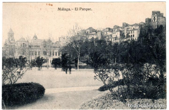 Postales: BONITA POSTAL - MALAGA - EL PARQUE - HELIOS