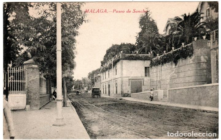 Postales: BONITA POSTAL - MALAGA - PASEO DE SANCHO - RAFAEL TOVAL