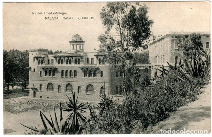 Postales: BONITA POSTAL - MALAGA - CASA DE CORREOS - RAFAEL TOVAL