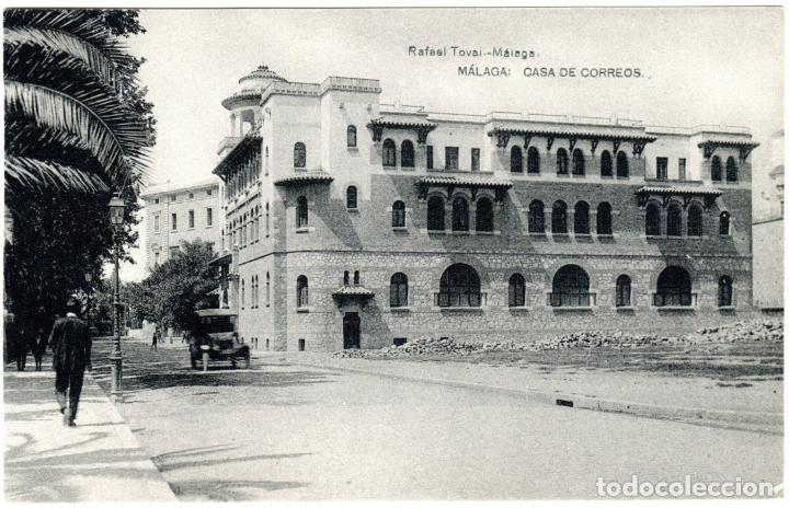 Postales: BONITA POSTAL - MALAGA - CASA DE CORREOS - RAFAEL TOVAL