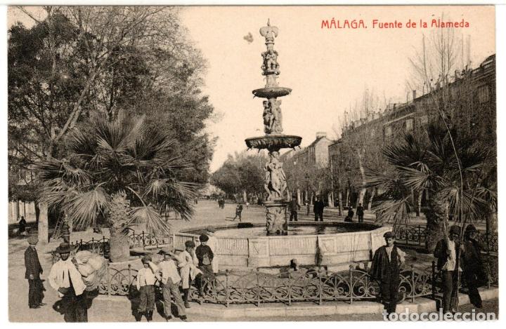 Postales: BONITA POSTAL - MALAGA - FUENTE DE LA ALAMEDA - 2153 FOTOTIPIA THOMAS