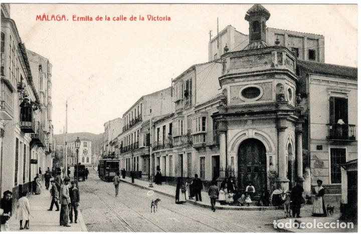Postales: BONITA POSTAL - MALAGA - ERMITA DE LA CALLE DE LA VICTORIA - FOTOTIPIA THOMAS