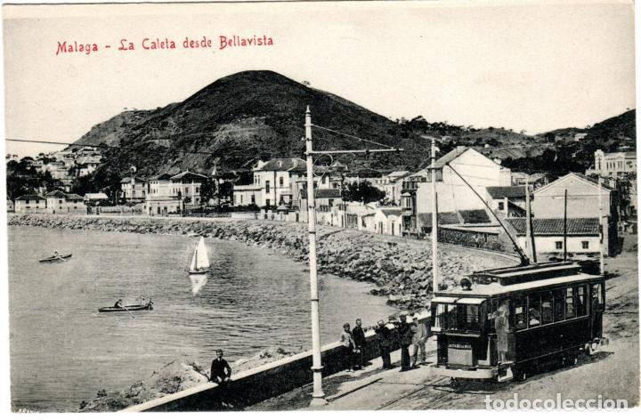 Postais: PRECIOSA POSTAL - MALAGA - LA CALETA DESDE BELLAVISTA - EDIT. DOMINGO DEL RIO