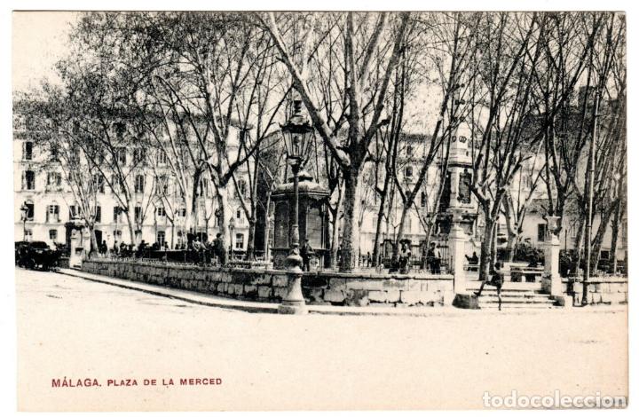 Postais: PRECIOSA POSTAL - MALAGA - PLAZA DE LA MERCED