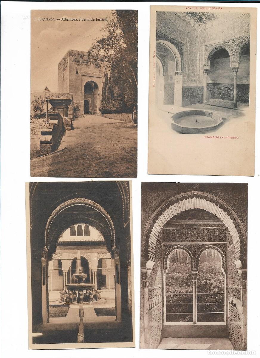 Postales: SEIS POSTALES DE GRANADA - Foto 1