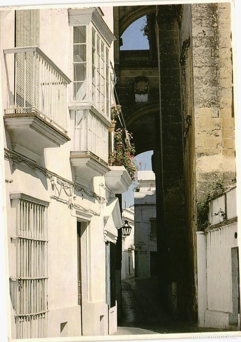 Postales: TARJETA POSTAL - CADIZ - ARCOS DE LA FRONTERA - CALLEJON DE LAS MONJAS
