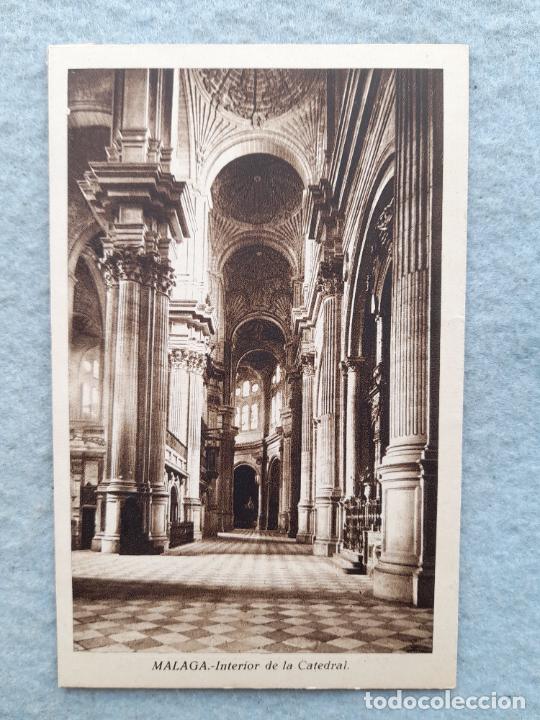 Postales: M&aacute;laga. Interior de la Catedral. - Foto 1