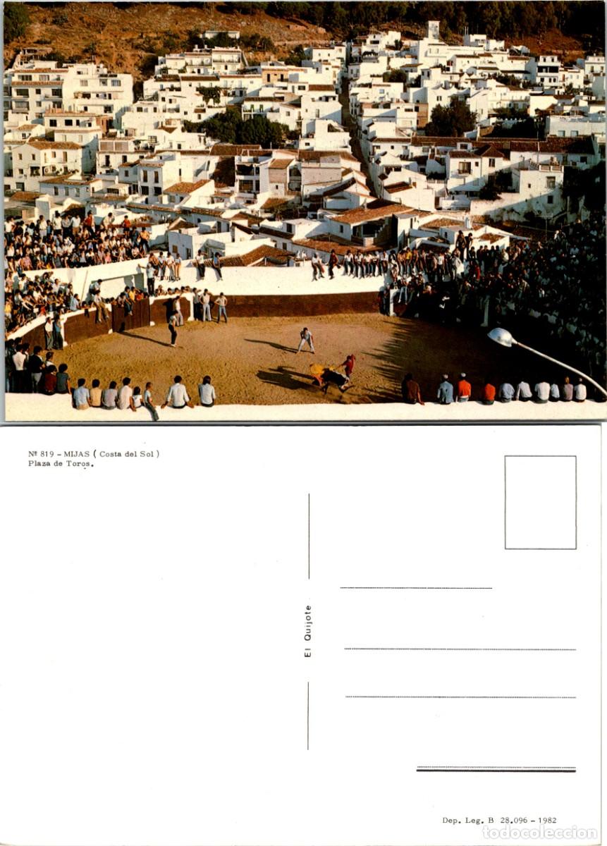 Postales: Mijas (Costa del Sol) - Plaza de Toros - Ed. El Quijote n&ordm; 819 - 149x103mm