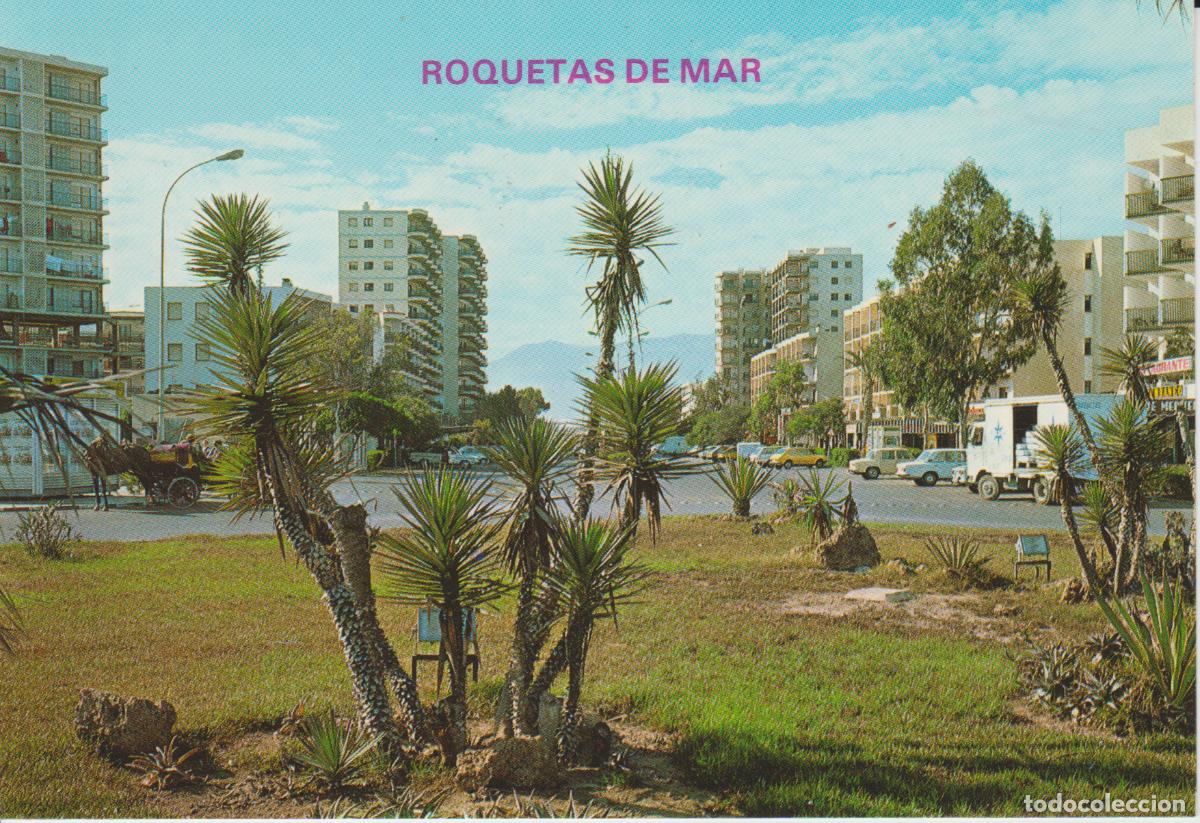 Postales: (9) URB. ROQUETAS DE MAR. ALMERIA. AVDA. MEDITERRANEO