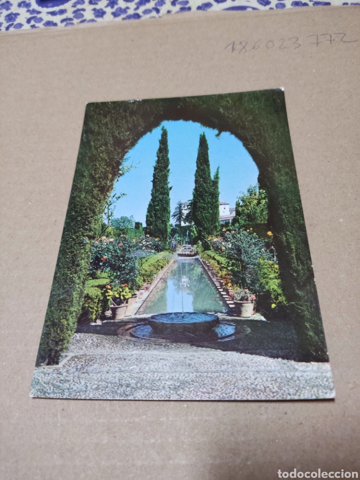 Postales: Postal Granada jardines del generalife - Foto 1