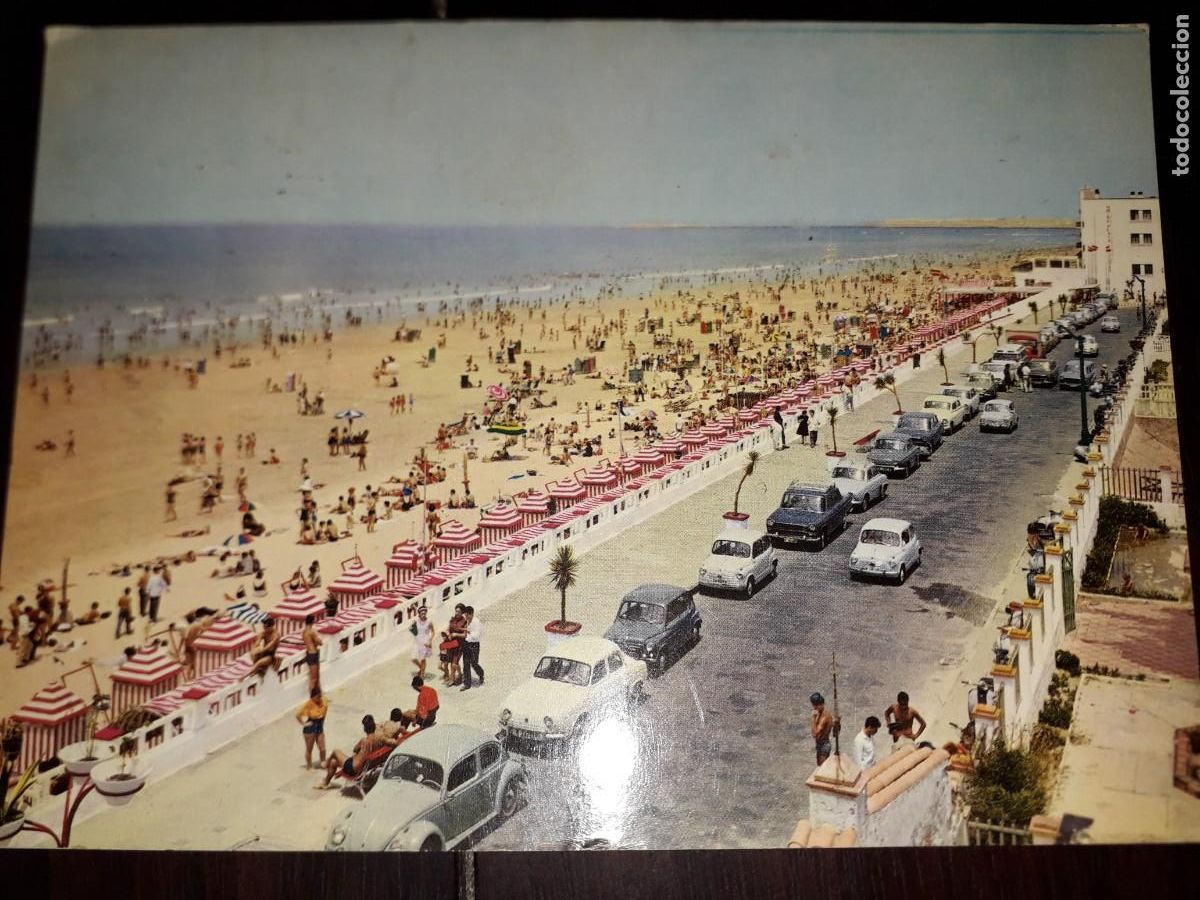 Postales: N&ordm; 43953 POSTAL CADIZ PLAYA DE LA VICTORIA
