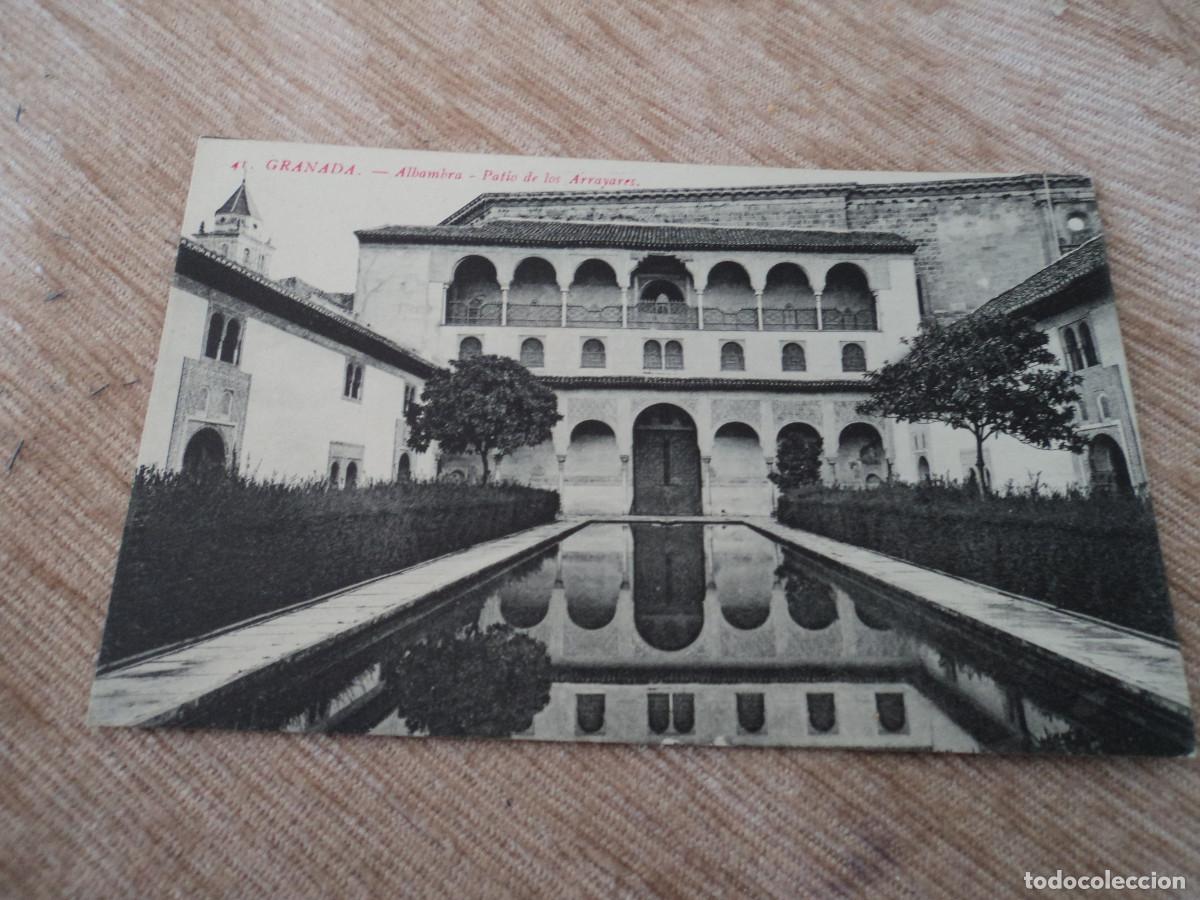 Postales: 41 granada, alhambra, patio de los arrayanes, ed. sucesor de casso - Foto 1
