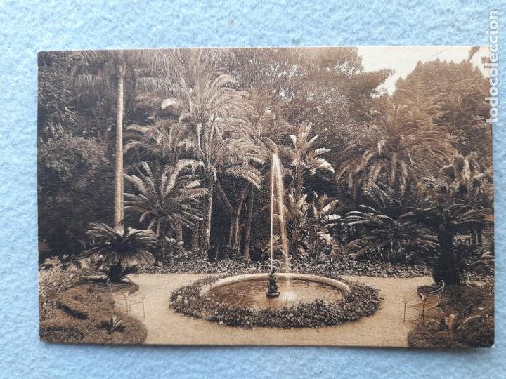 Postales: M&aacute;laga. Jardines de la Concepci&oacute;n. Surtidor - Foto 1