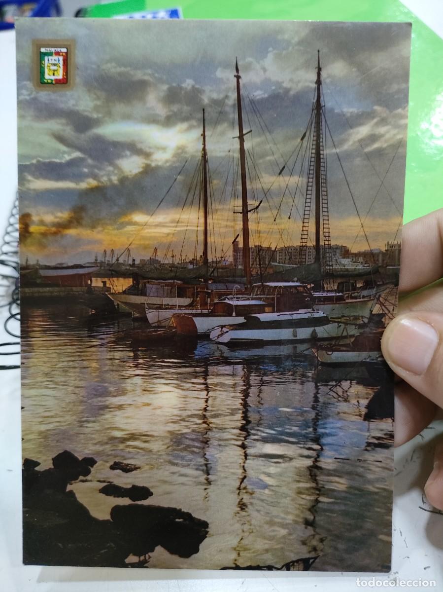 Postales: Postal MALAGA Atardecer en el Puerto N 37 DOMINGUEZ S/C