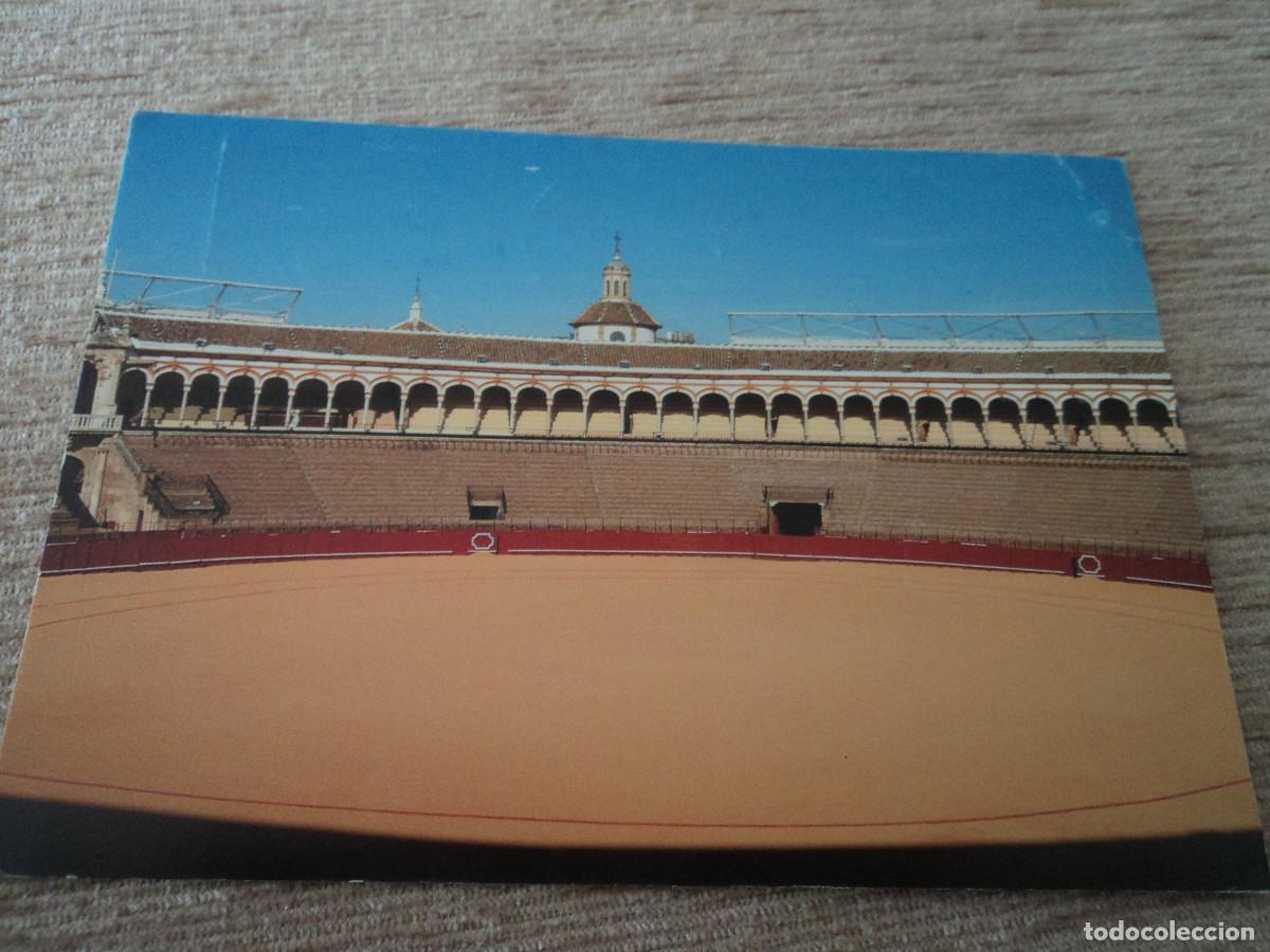 Postales: plaza de toros de la real maestranza de sevilla, circulada 2007