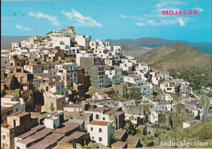 Postales: ALMERIA, MOJACAR, VISTA PANOR&Aacute;MICA &ndash; CREACIONES FLORESBA N&ordm;41 &ndash; CIRCULADA