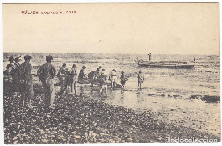 Postais: BONITA POSTAL - MALAGA - SACANDO EL COPO