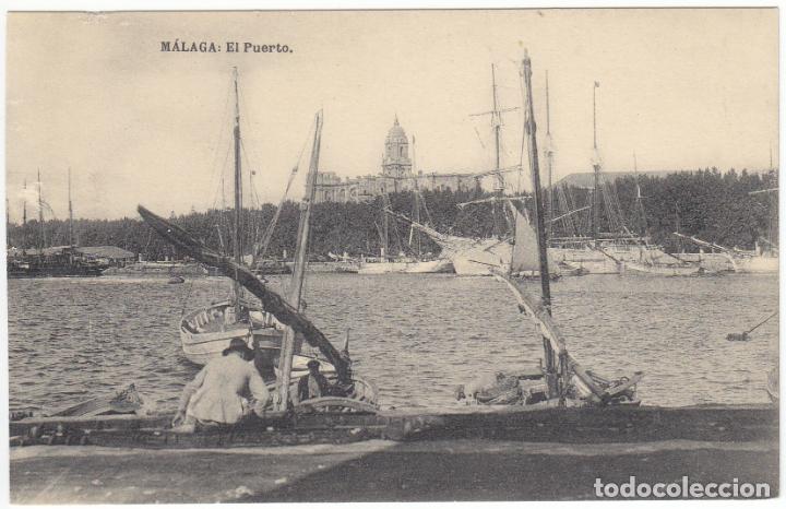 Postales: BONITA POSTAL - MALAGA - EL PUERTO - FOTOT. HAUSER Y MENET
