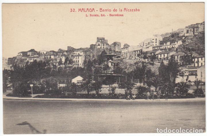 Postales: BONITA POSTAL - MALAGA - BARRIO DE LA ALCAZABA - L.ROISIN