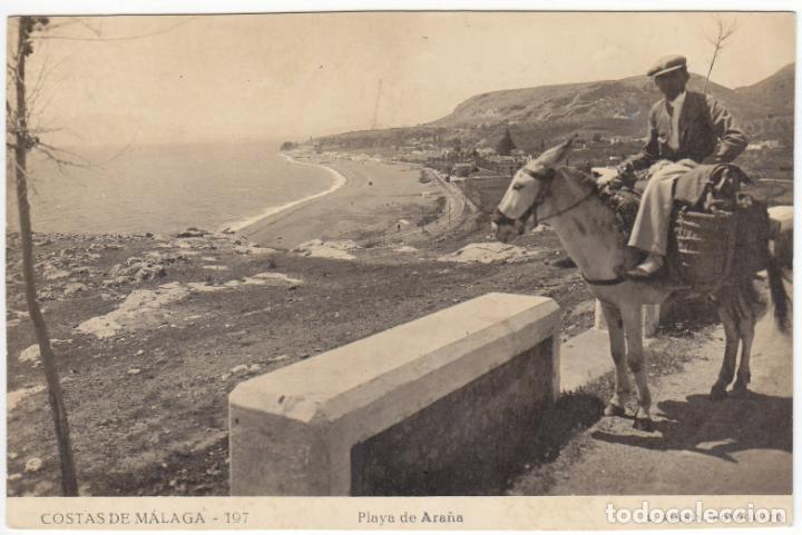 Postales: PRECIOSA POSTAL FOTOGRAFICA - 197 - COSTAS DE MALAGA - PLAYA DE ARA&Ntilde;A - L.ROISIN . FOTOGRAFO