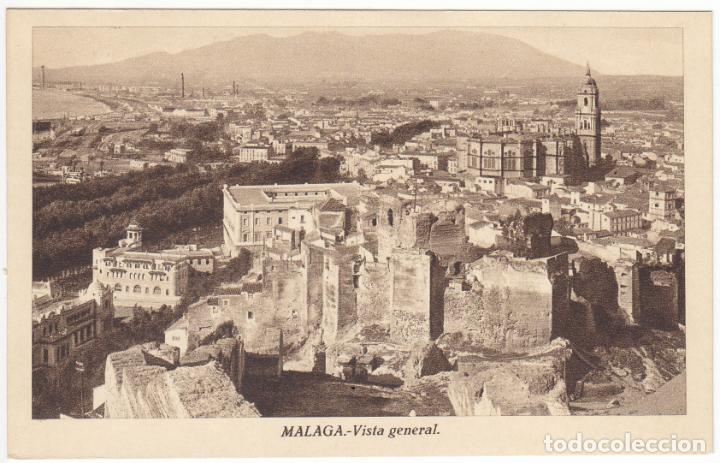 Postales: BONITA POSTAL - MALAGA - VISTA GENERAL - L.ROISIN