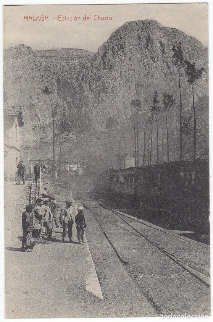 Postales: BONITA POSTAL - MALAGA - ESTACION DEL CHORRO