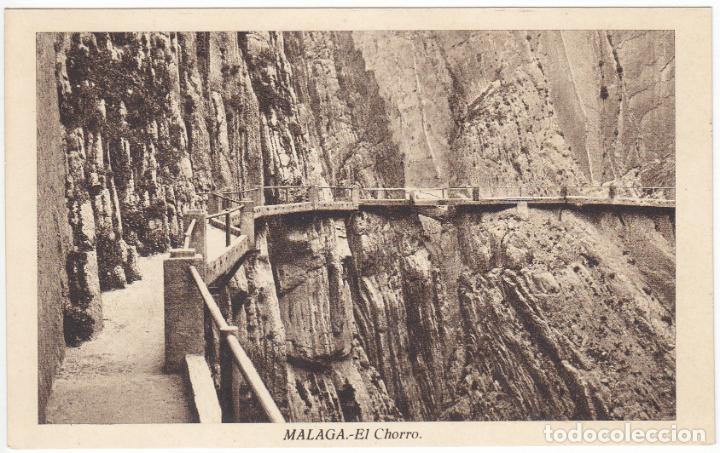 Postales: BONITA POSTAL - MALAGA - EL CHORRO - L.ROISIN