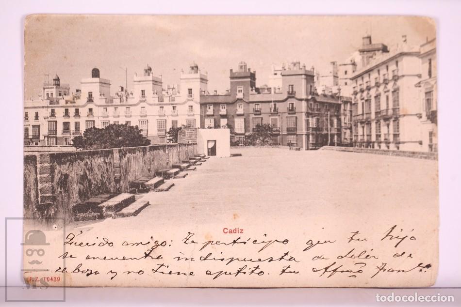 Cartoline: Antigua Postal Cadiz - PZ 10439 - Matasellos Carteria - Sin Dividir Circulada