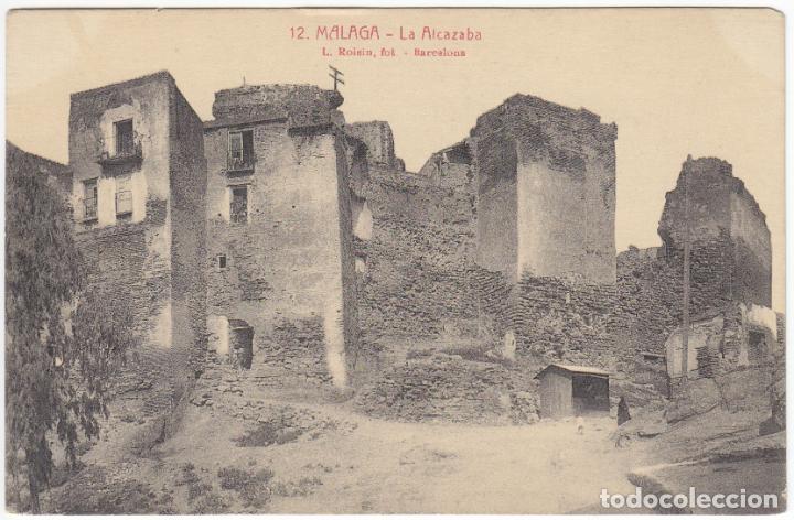 Postales: BONITA POSTAL - MALAGA - LA ALCAZABA - L.ROISIN
